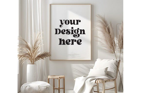 Download Frame Mockup, Wall Art Mockup 130 - Wall art Collection
