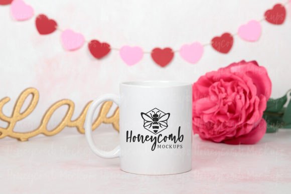 Download White 11oz Mug Mockup, Valentines Mockup - Mug mockup Collection